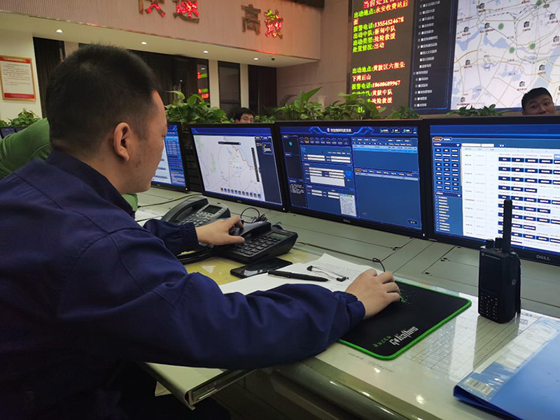 武汉市“智慧消防”智能指挥调度系统正式投入实战运行