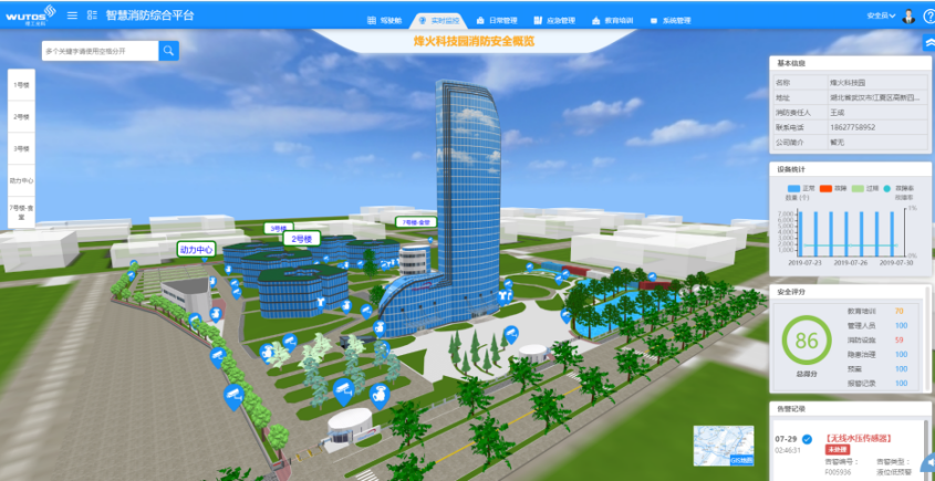 企业级安全生产及消防管理信息化平台